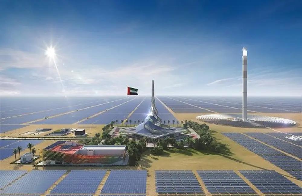 تامین انرژی برج Wasl در دبی با انرژی خورشیدی