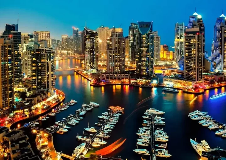 قیمت ملک در منطقه دبی مارینا
