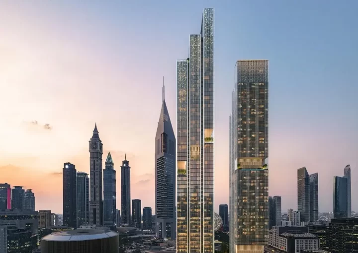 پروژه برج‌های دوقلو Jumeirah Residences Emirates Towers