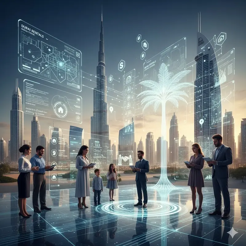 تحول دیجیتال در بازار اجاره دبی