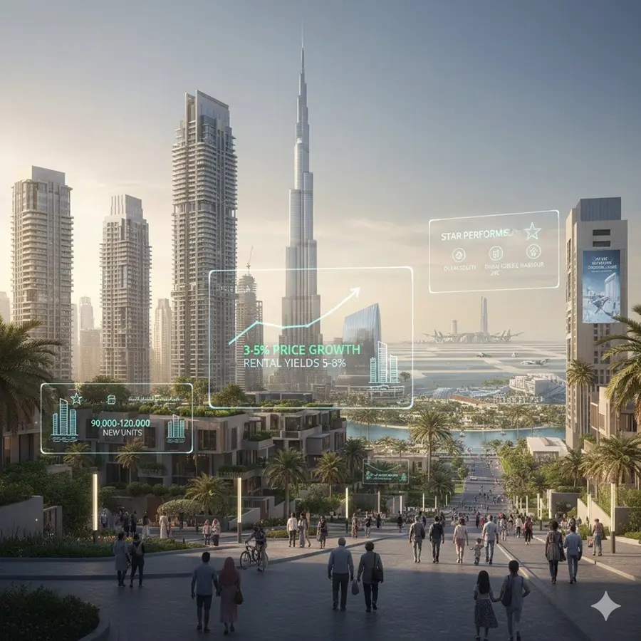 سال ۲۰۲۶ برای املاک دبی چگونه خواهد بود؟