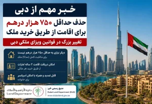 انقلاب جدید در بازار ملک دبی