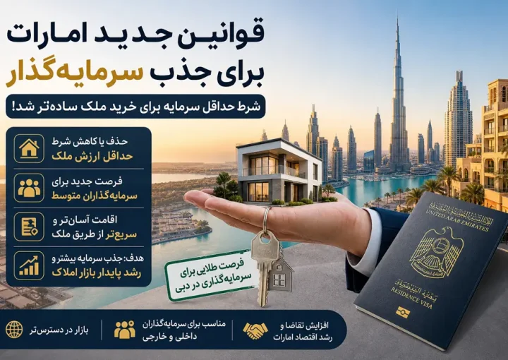بدون سرمایه کلان هم خانه در دبی بخرید؛ تغییر بزرگ قوانین ۲۰۲۶